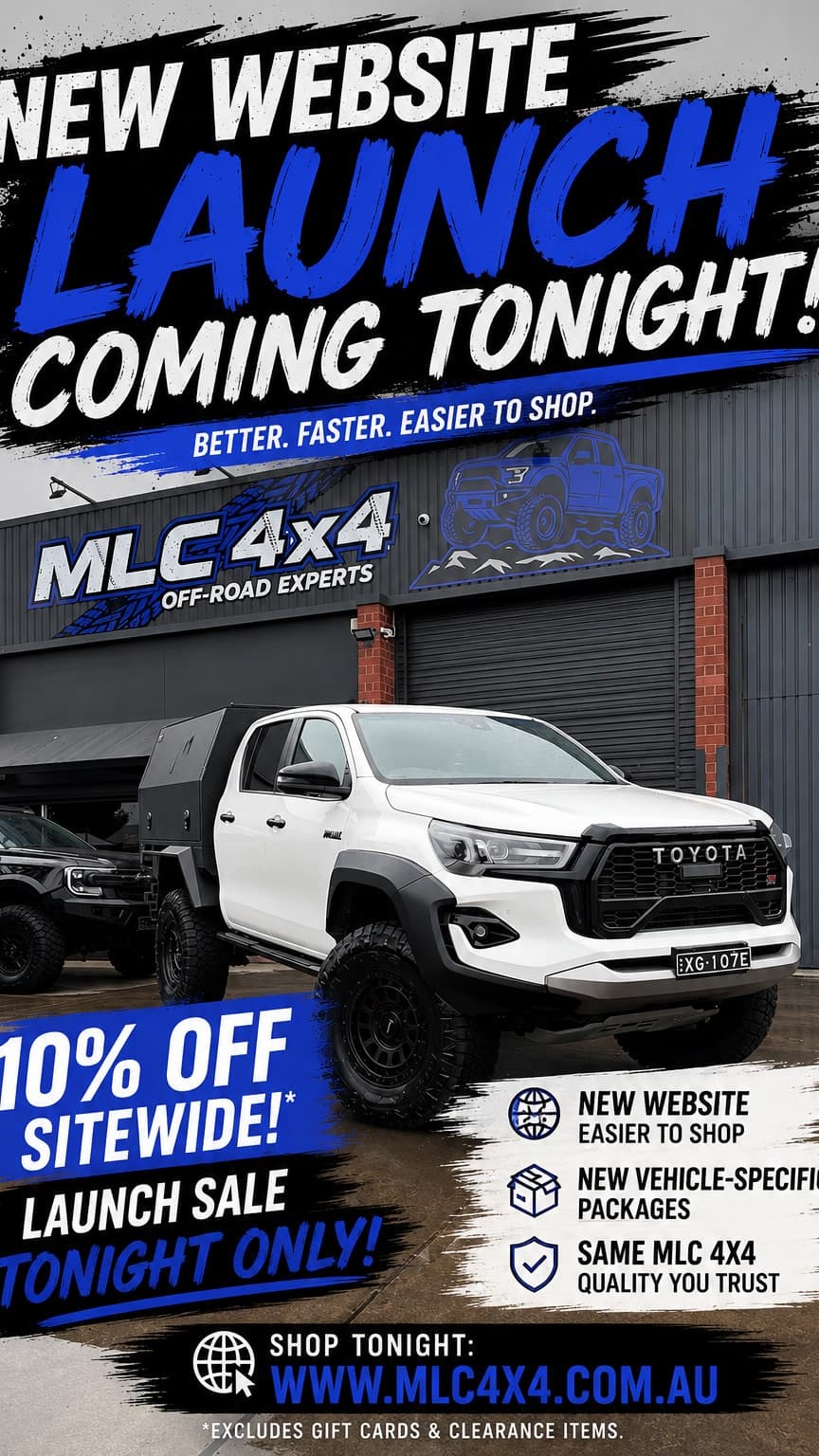 🚨 THE NEW MLC 4X4 WEBSITE IS NEARLY LIVE 🚨