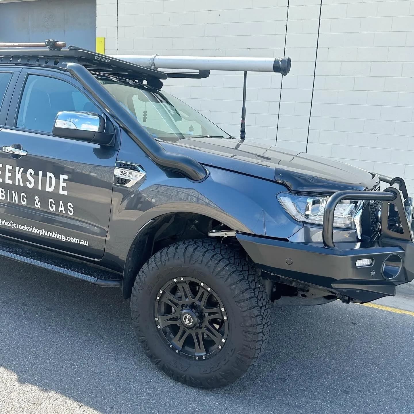 Stainless Snorkel Mazda BT50