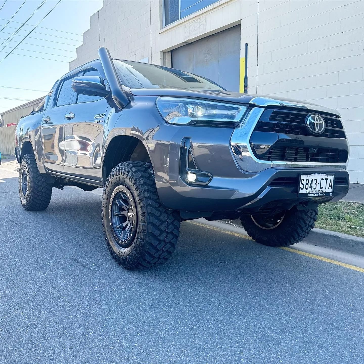 Stainless Snorkel N70/N80 GR Sport/Rogue Hilux