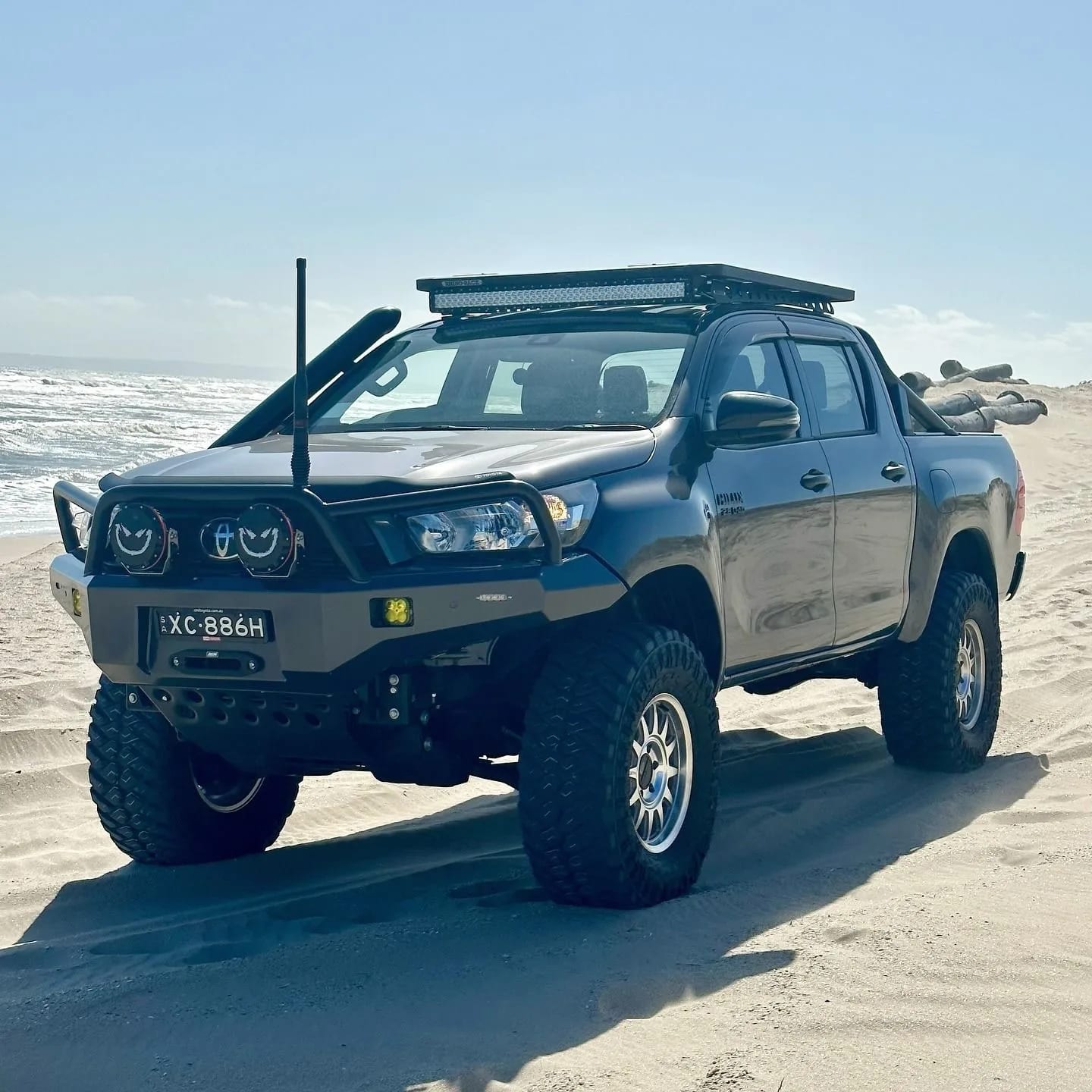 PSR Ambush Triple Hoop 2016+ N80 Hilux Bullbar