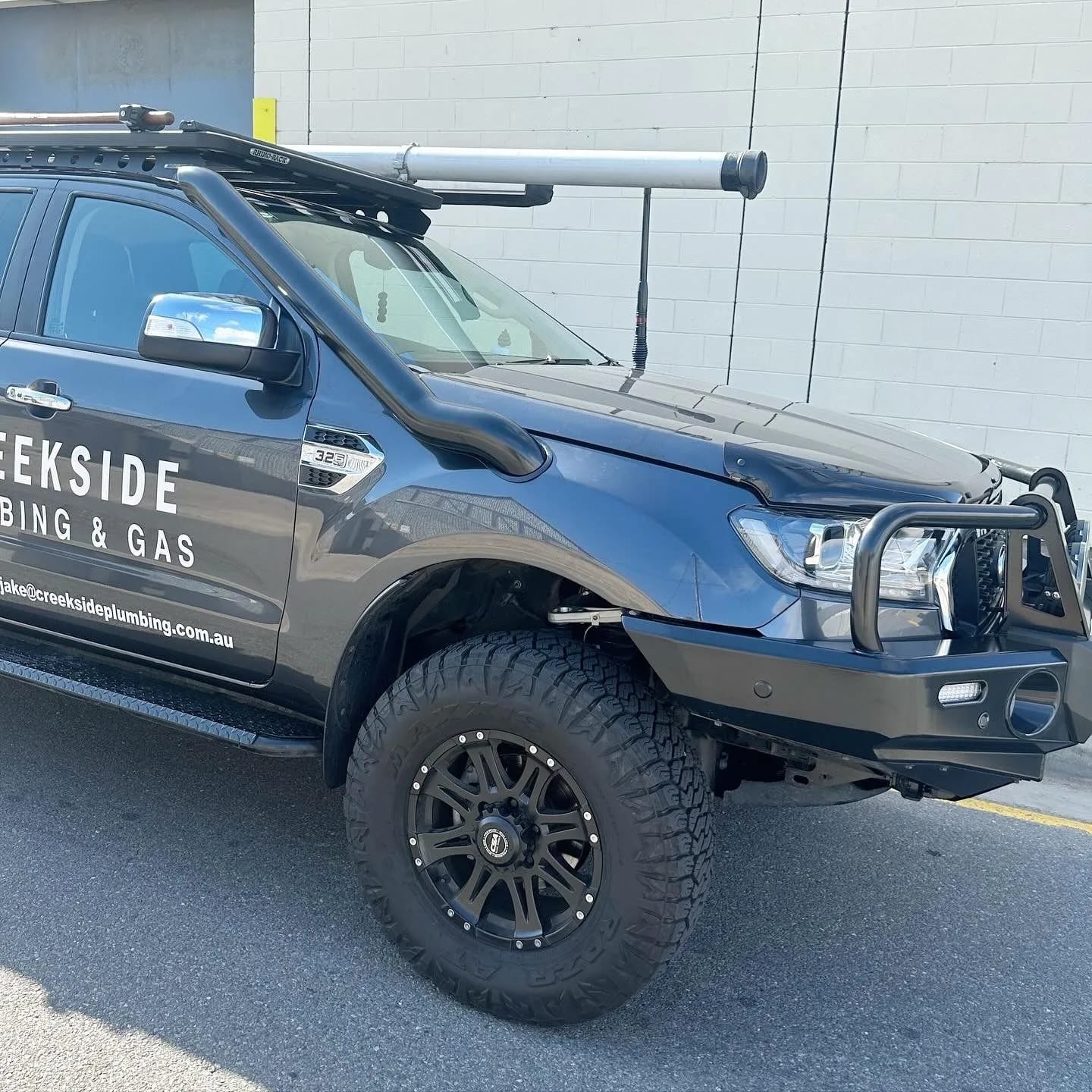 Stainless Snorkel Mazda BT50
