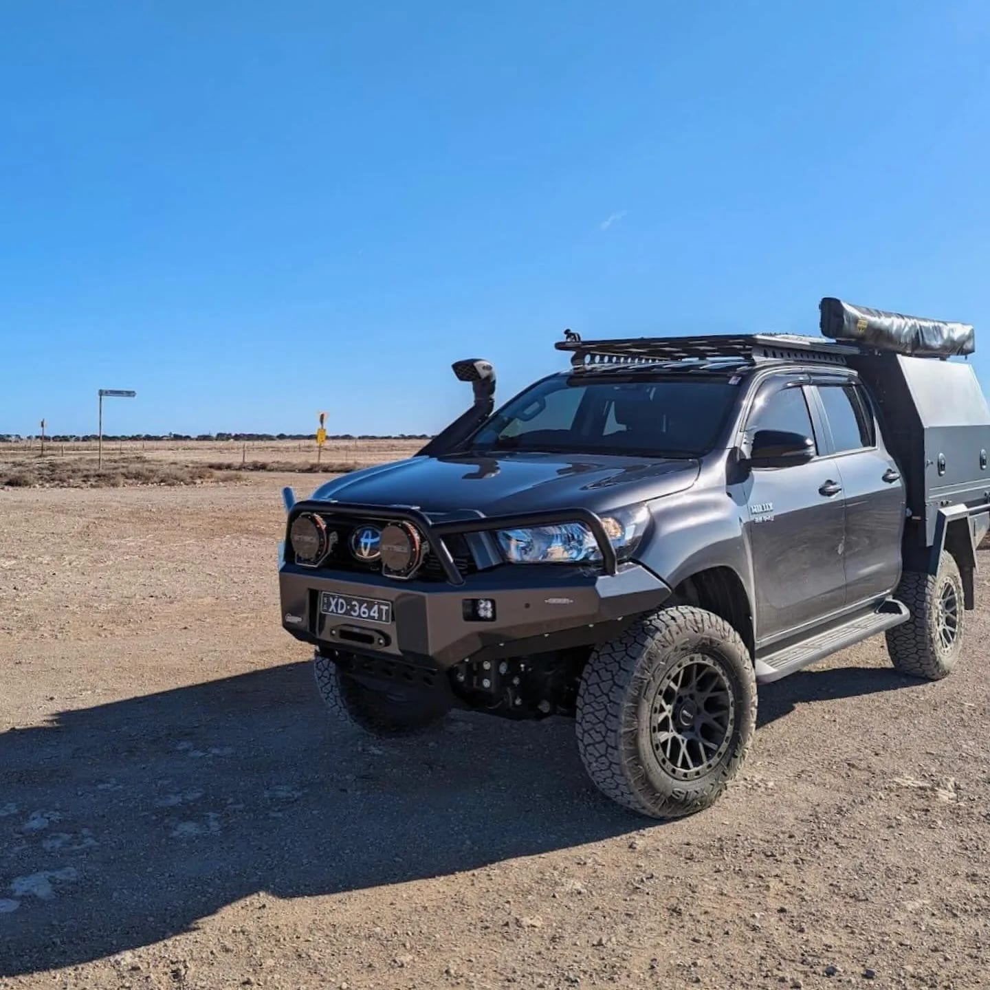 PSR Ambush Triple Hoop 2016+ N80 Hilux Bullbar