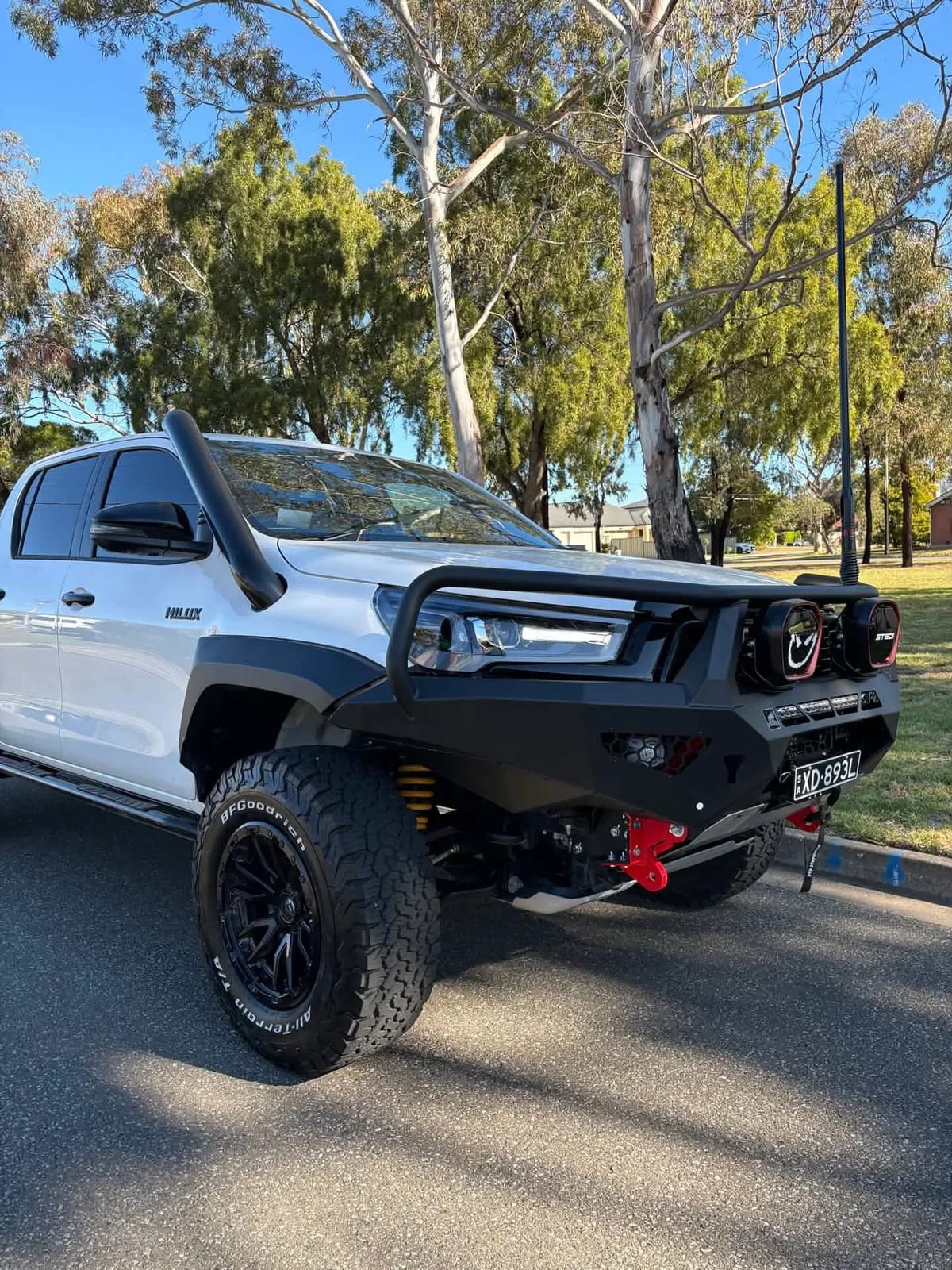 3" Lift & 33" Wheel Package - Toyota Hilux N80 Rogue / GR Sport Widebody