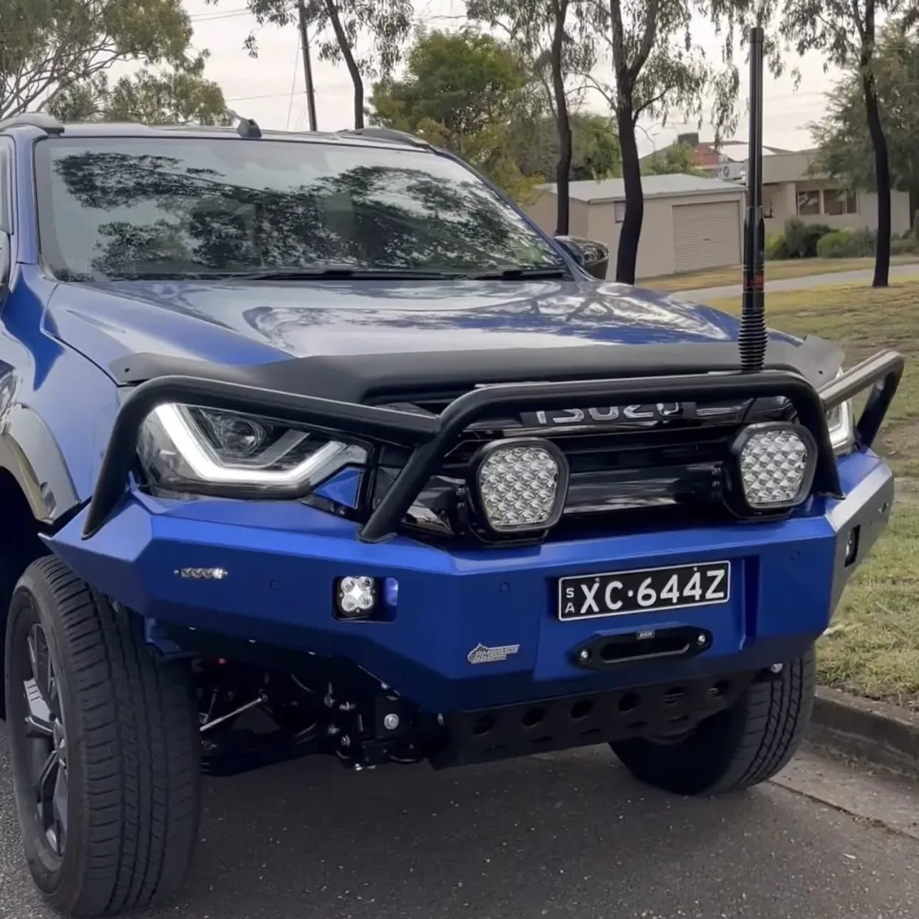 PSR Ambush Bullbar Triple Hoop Isuzu D-Max / Mazda BT-50 2021+