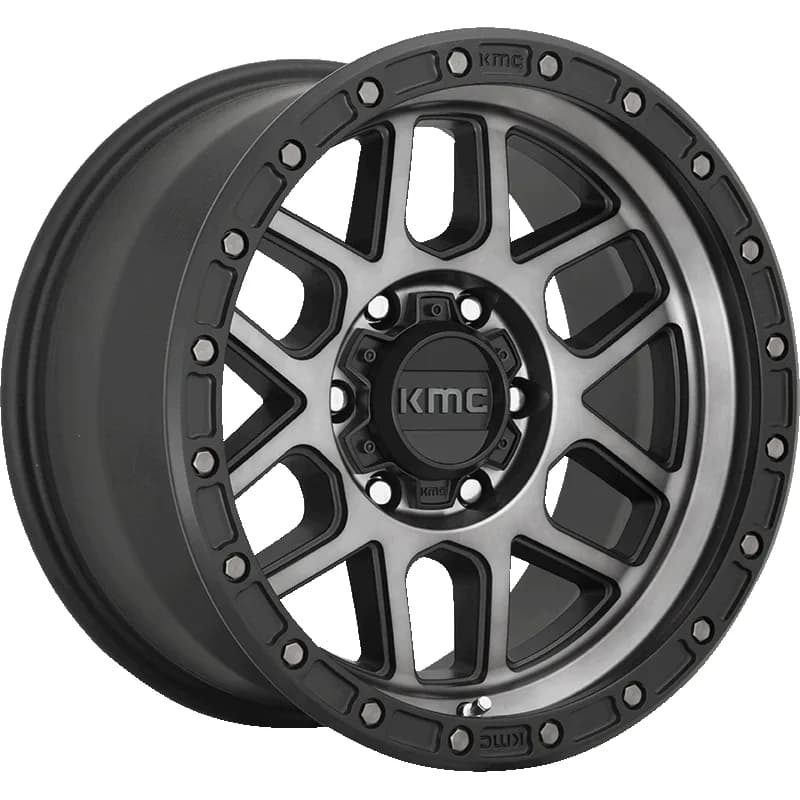 KMC MESA KM544 - Grey Tint / Black