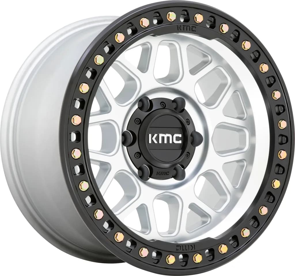 KMC GRS KM549 - Machined / Black Lip