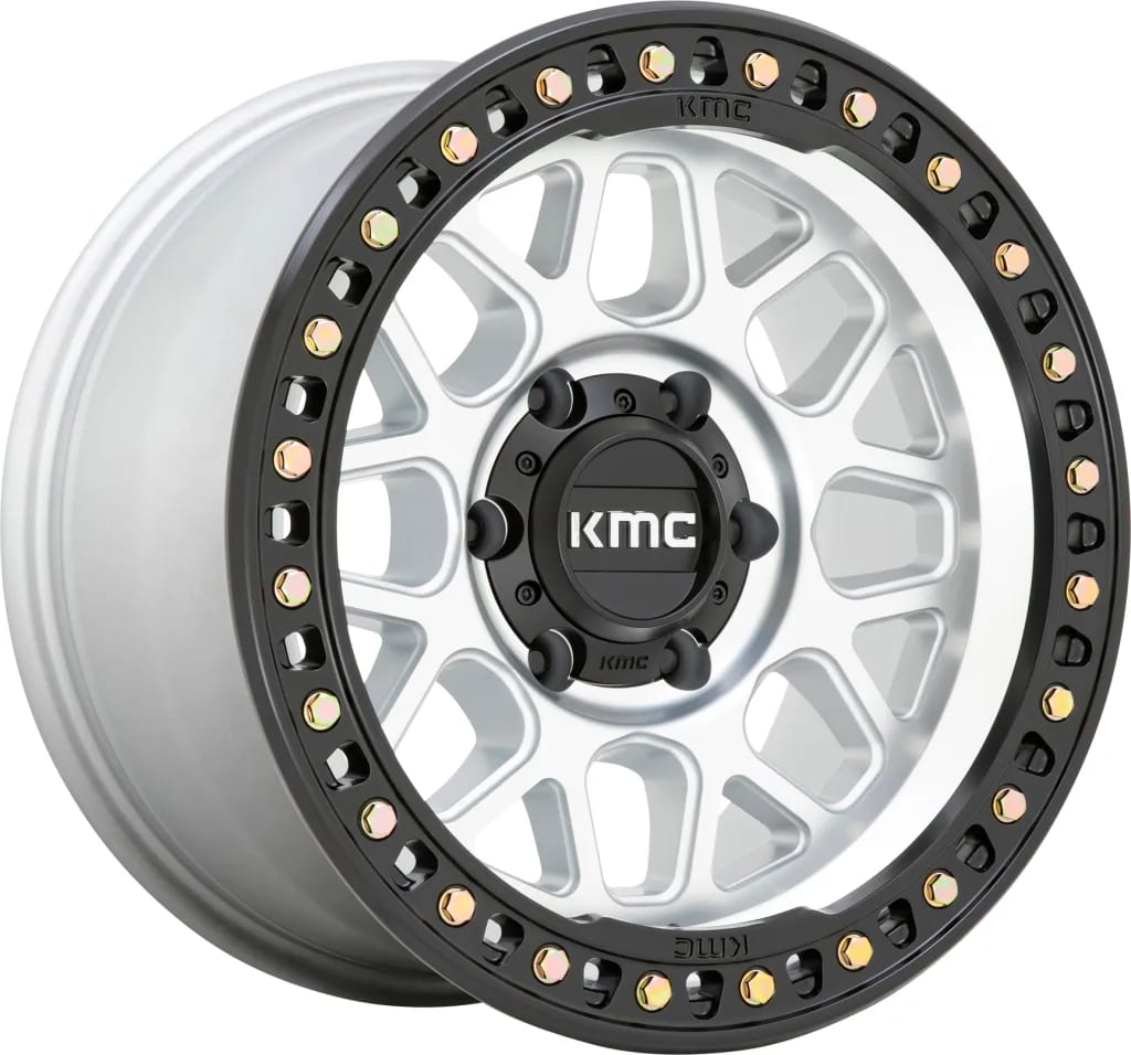 KMC GRS KM549 - Machined / Black Lip